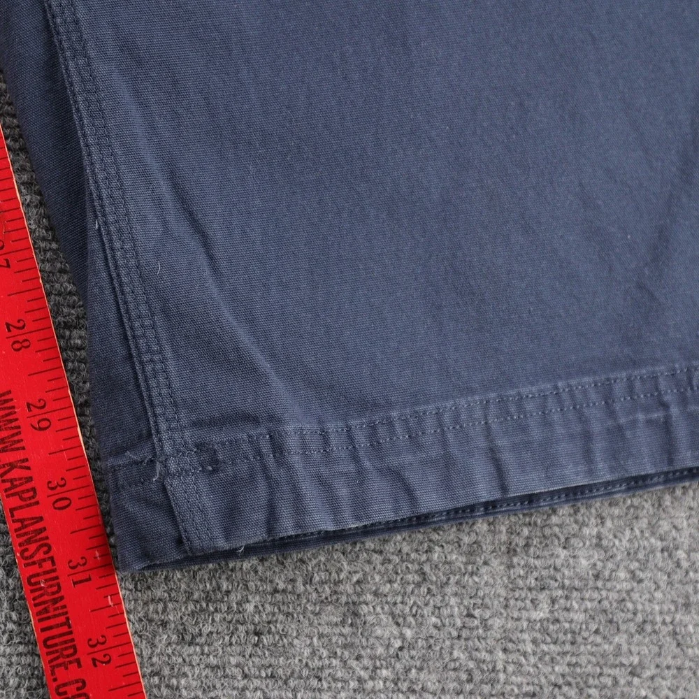 Duluth Trading Co DuluthFlex Fire Hose Mens Cargo Pants Navy Blue 42x32 (42x31)